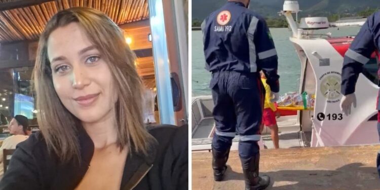 Mulher resgatada após ficar 42 horas à deriva em alto-mar apresenta melhora e deixa UTI de hospital do Litoral Norte