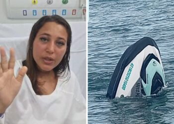 VÍDEO: Mulher que ficou à deriva por 42 horas em alto-mar em Ilhabela fala pela 1ª vez após o resgate: ‘Dor no corpo e garganta’